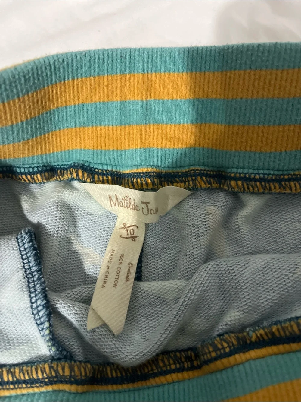 Matilda Jane set of 2 boy’s size 10 shorts. Sharks and leaves print